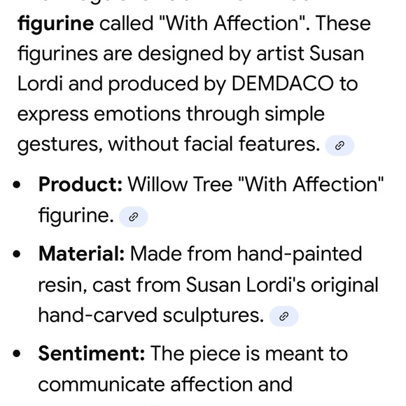 Willow Tree ‘With Affection’ Angel with Cat - Cream and Brown - Picture 11 of 11